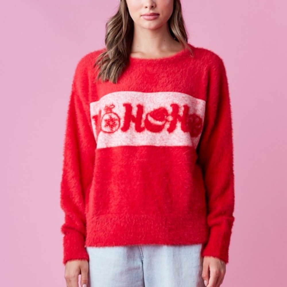 Rareraw “ Ho Ho  “ Rareraw SUPER SOFT Sweater CHRISTMAS Sweater 43